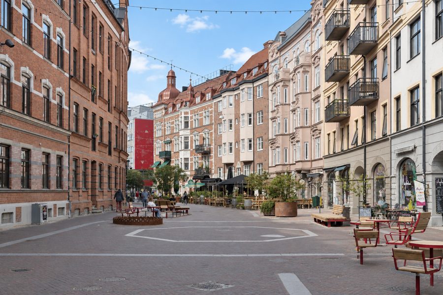 Friisgatan i Malmö där kontoret ligger